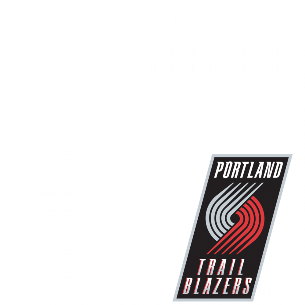 Go, Portland Trail Blazers - Portland Trail Blazers Vs Dallas Mavericks (1000x1000), Png Download