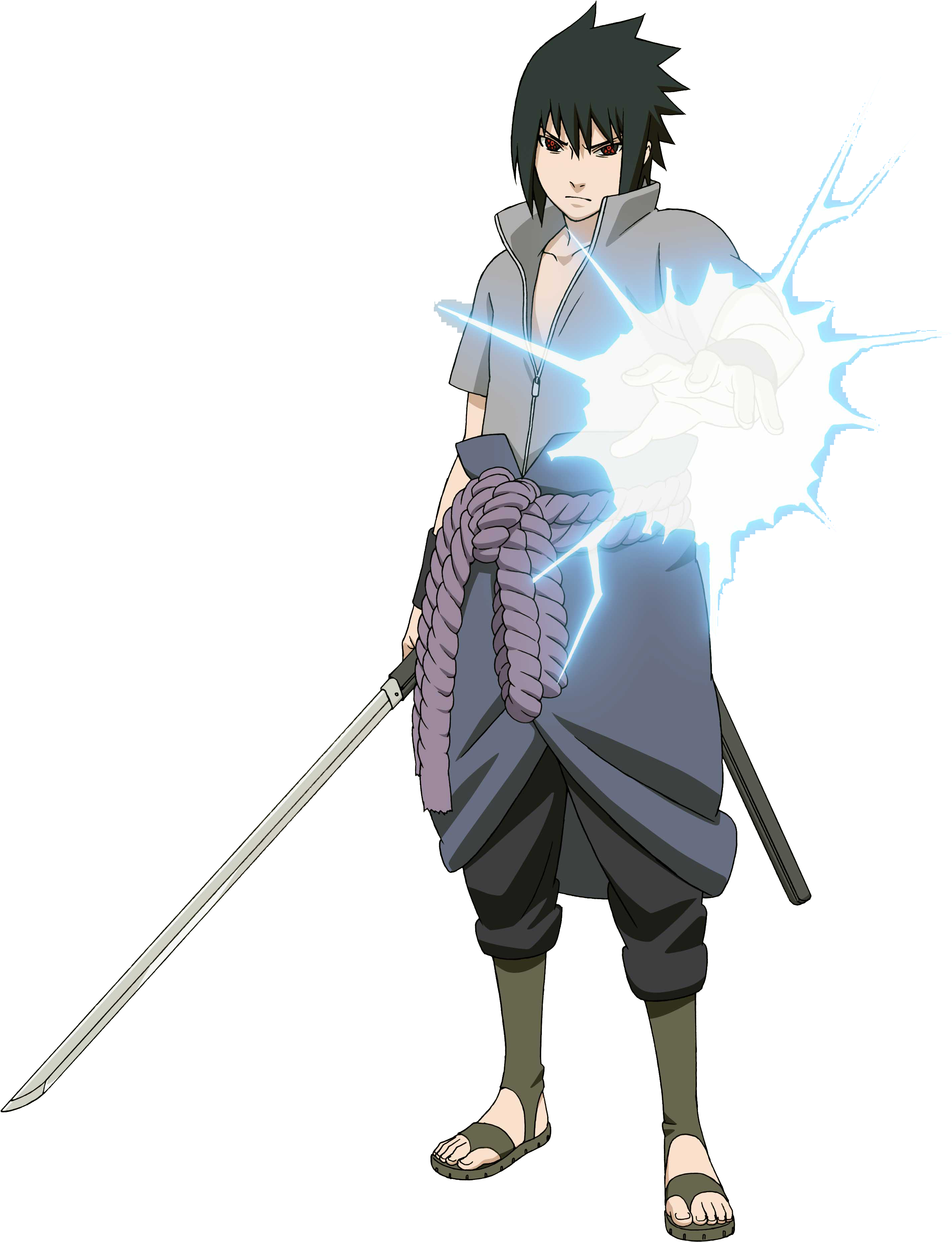 Ultimate Ninja Storm Generations Sasuke (3252x4769), Png Download