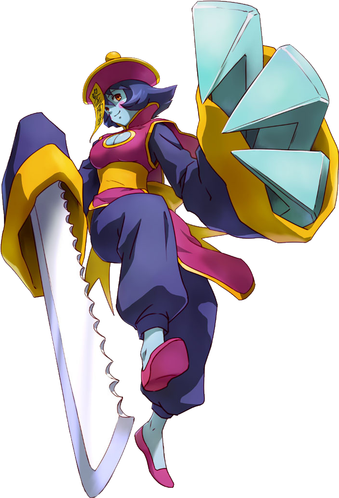 Hsien-ko Project X Zone - Eda Wong Resident Evil (759x1049), Png Download