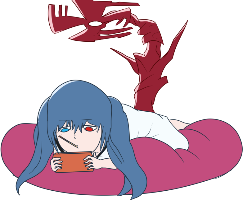 Saikond Her Trinity Cutterkyo Ghoul Chibi By D - Trinity Cutter (1024x724), Png Download