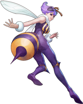 Https - //static - Tvtropes - Org/pmwiki/pub/images/ - Q Bee Darkstalkers (350x454), Png Download