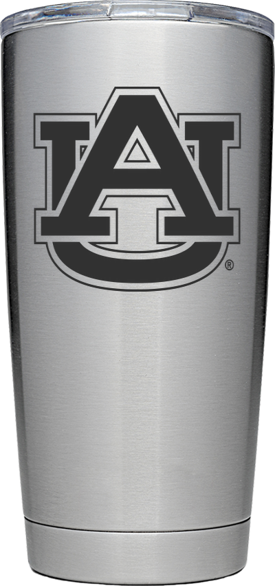 Auburn Custom Yeti Ramblers Png Auburn Yeti Tumbler - Auburn Au License Plate (400x852), Png Download