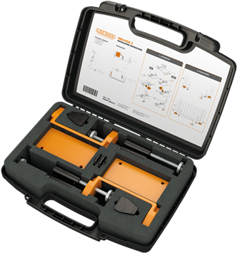 Clamp Set For Gate Frame Positioning - Jig (400x382), Png Download