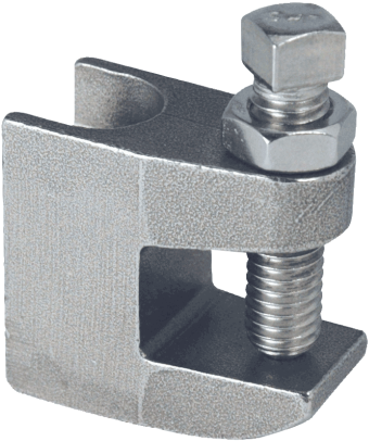 Junior Top Beam Clamp - Stainless Steel Beam Clamps (589x600), Png Download