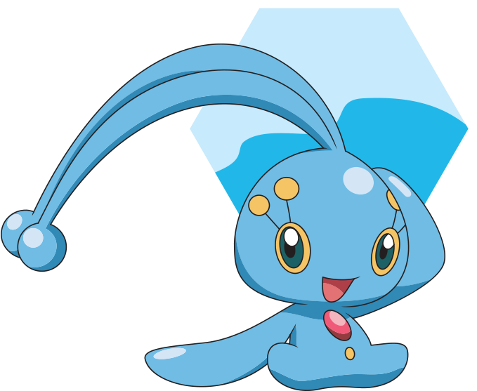 Manaphy June - - Cartoon (747x598), Png Download