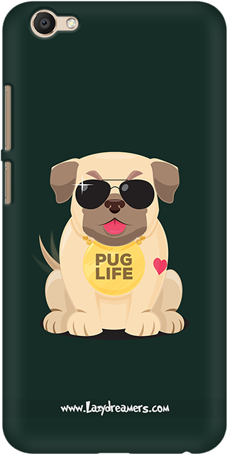 Pug Life T-shirt (800x800), Png Download