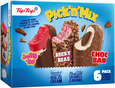Pick N Mix 6 Multipack - Tip Top (720x480), Png Download
