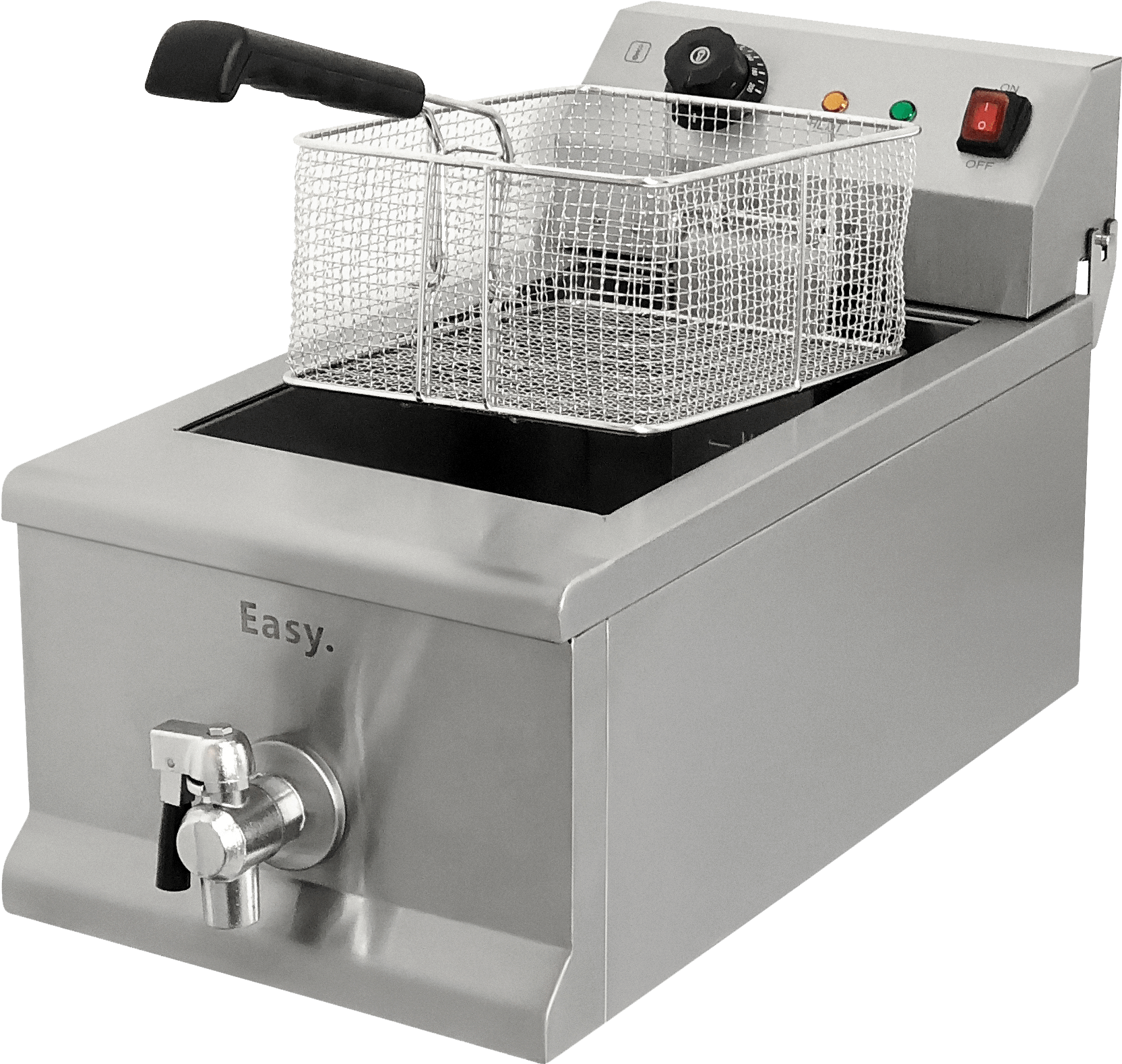 Easy Edf33 Single Tank Fryer - Litre (1852x1756), Png Download