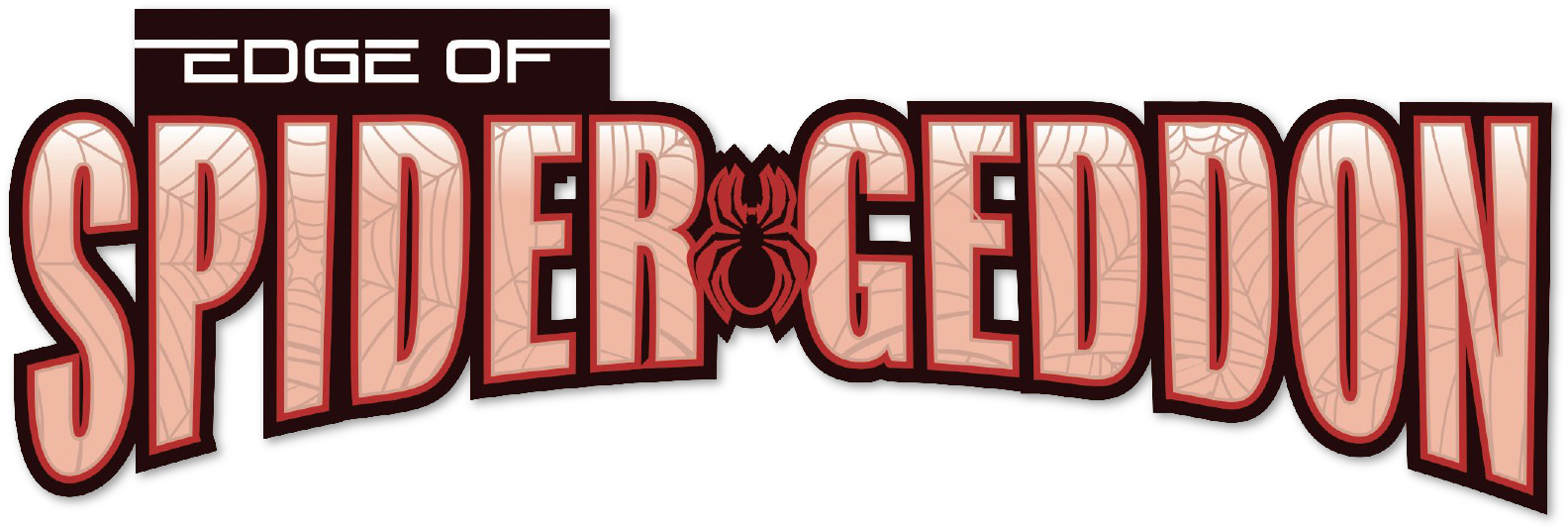 Edge Of Spider-geddon Logo - Edge Of Spidergeddon 3 (1612x552), Png Download
