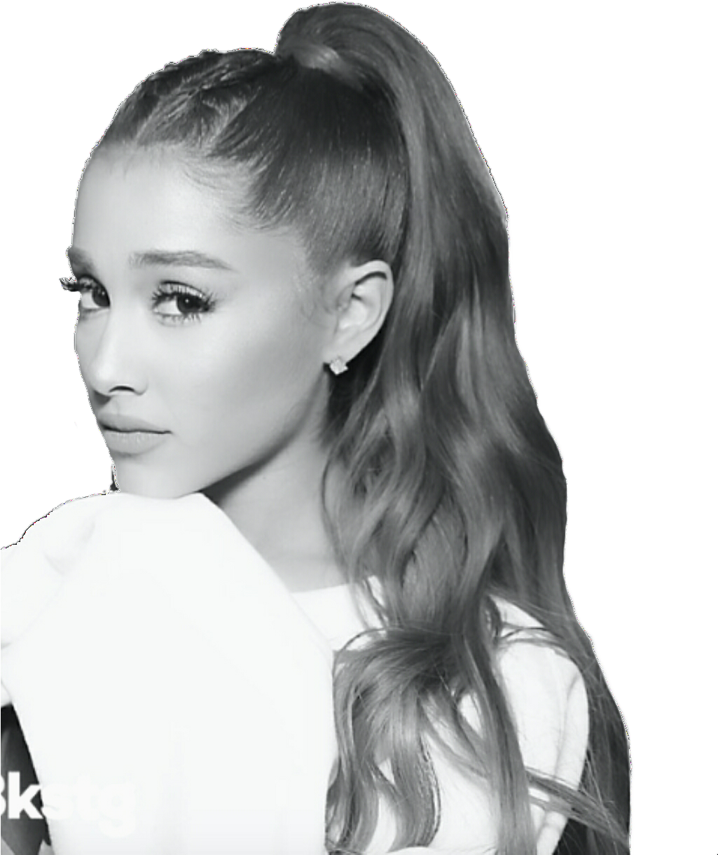 Ariana Sticker - Ariana Grande Dwt Hairstyles (1024x1297), Png Download