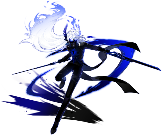 Demonioragemode - Elsword Demonio Png (550x471), Png Download