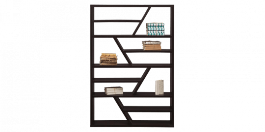 Modern Kids Room Bookshelf With An Artisitic Pattern - Child (540x270), Png Download