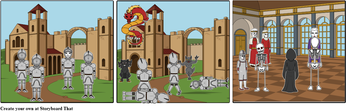 La Llegada Del Demonio - Cartoon (1164x385), Png Download