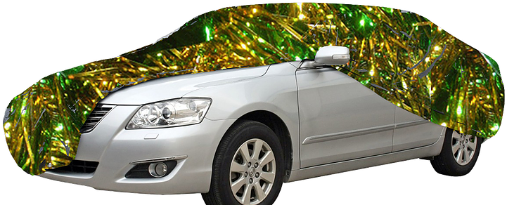 1 Shin 07502 Ultimate Diamond Car Cover - Oxgord Uv Reflective Sun Resistant Full-size Limousine (740x306), Png Download