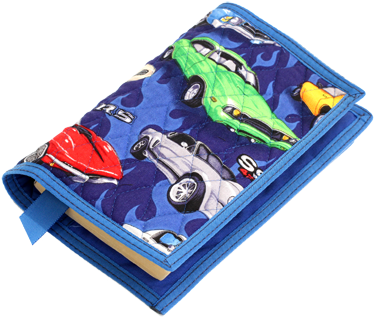 Bookcover 196 Blue Cars - Wallet (400x319), Png Download