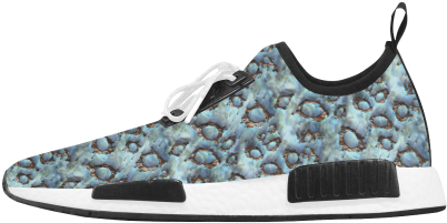 Metallic Craters Abstract Texture Men's Draco Running - Siberian Husky Pattern Men’s Draco Running Shoes (500x500), Png Download
