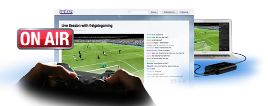 Elgato Game Capture - Elgato (550x219), Png Download