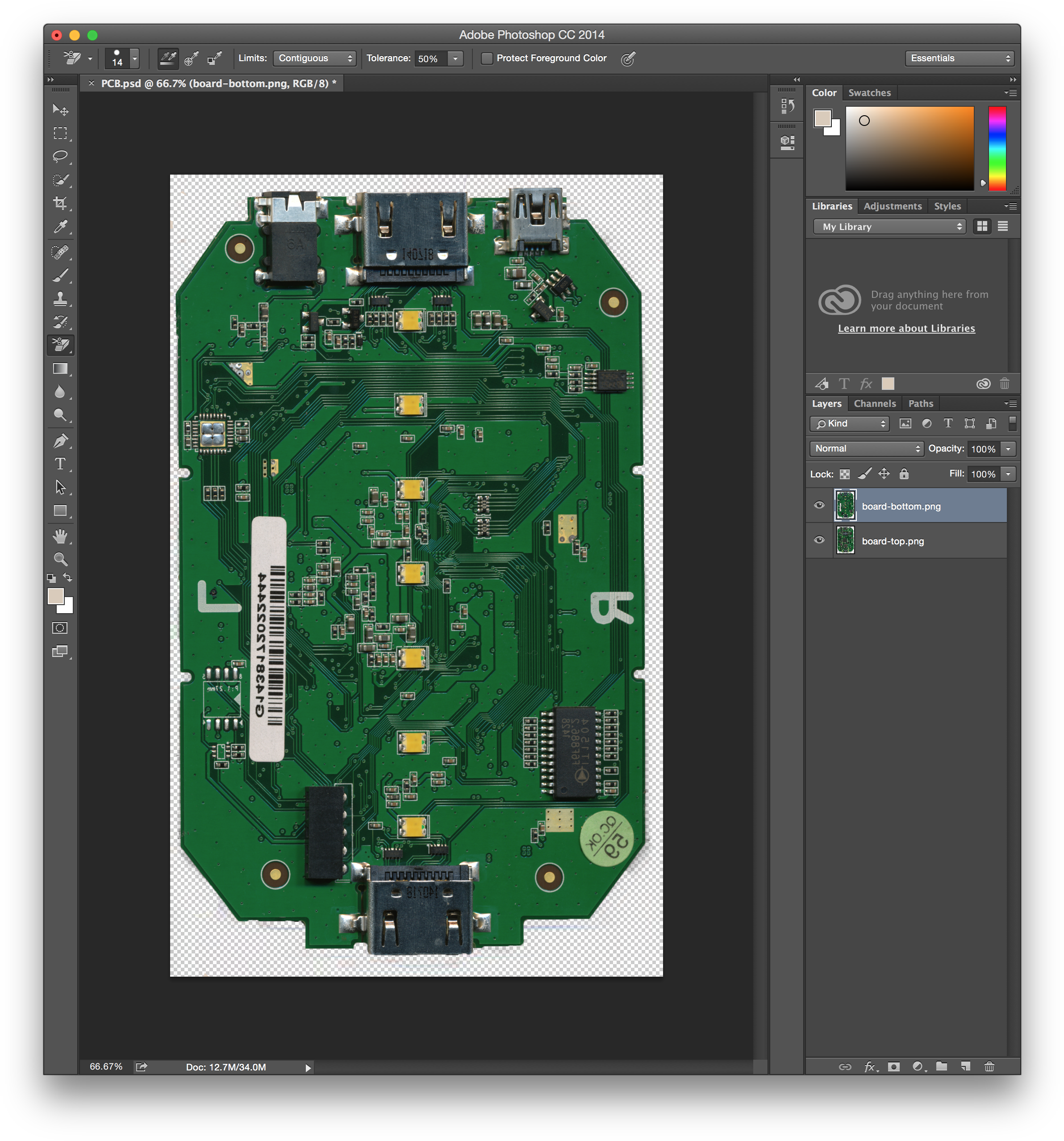 Here's An Updated Image - Electronics (2454x2608), Png Download