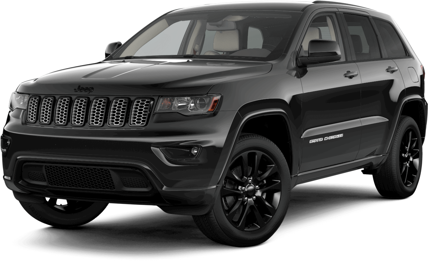 Grand Cherokee Blackhawk Colours - Chevy Suburban 2016 Black (1448x879), Png Download
