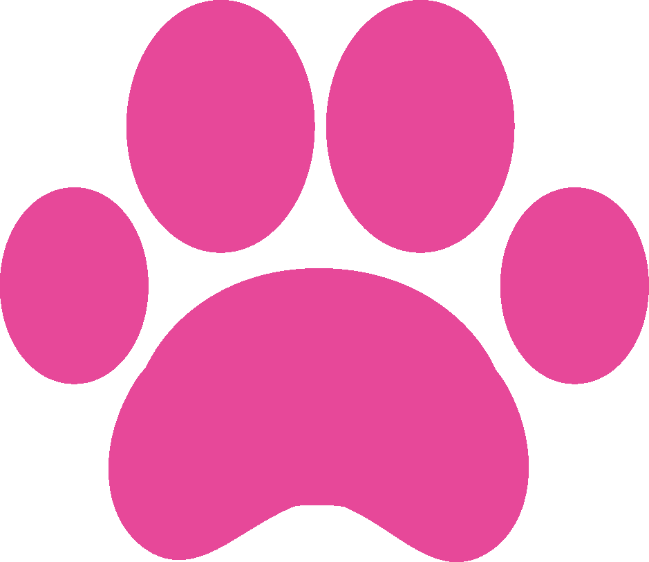 Blue-paw - Patinha De Cachorro Colorida (939x813), Png Download
