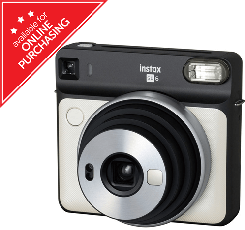 Awesome Fujifilm Instax Square Sq Instant Film Camera - Fujifilm Instax Square Sq6 (588x500), Png Download