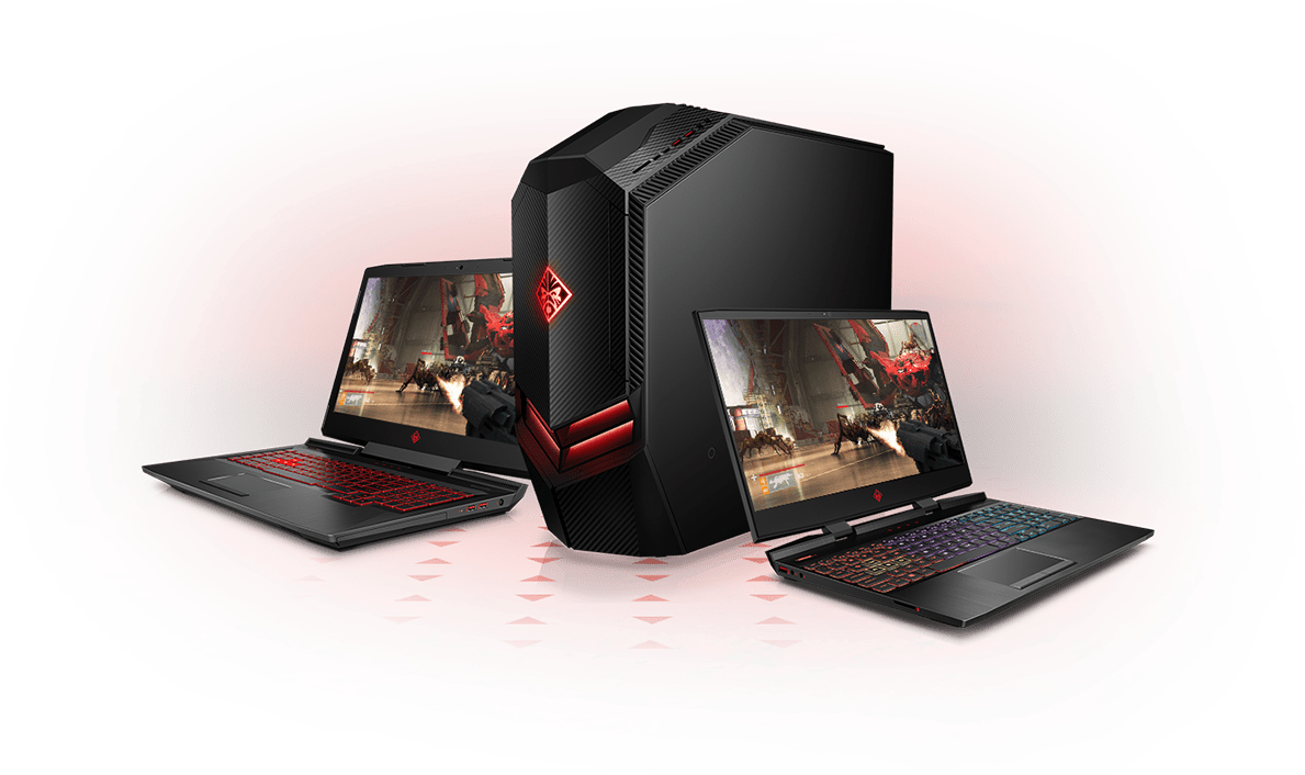 Omen Family Of Laptops And Desktops For Sale - Hp Omen 880-015na Gaming Pc (1200x720), Png Download