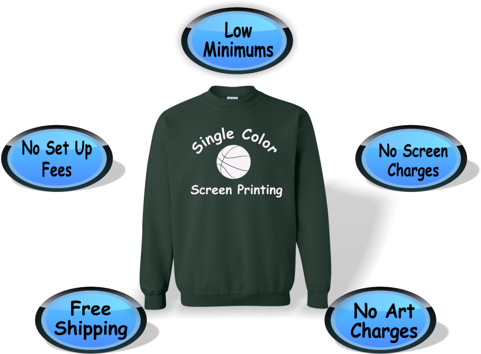 Crew Neck Sweatshirts - T-shirt (1000x720), Png Download
