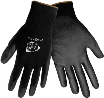Global Glove Pug Black - Global Glove Pug17 Anti-static Gloves - 13 Gauge Nylon (350x350), Png Download