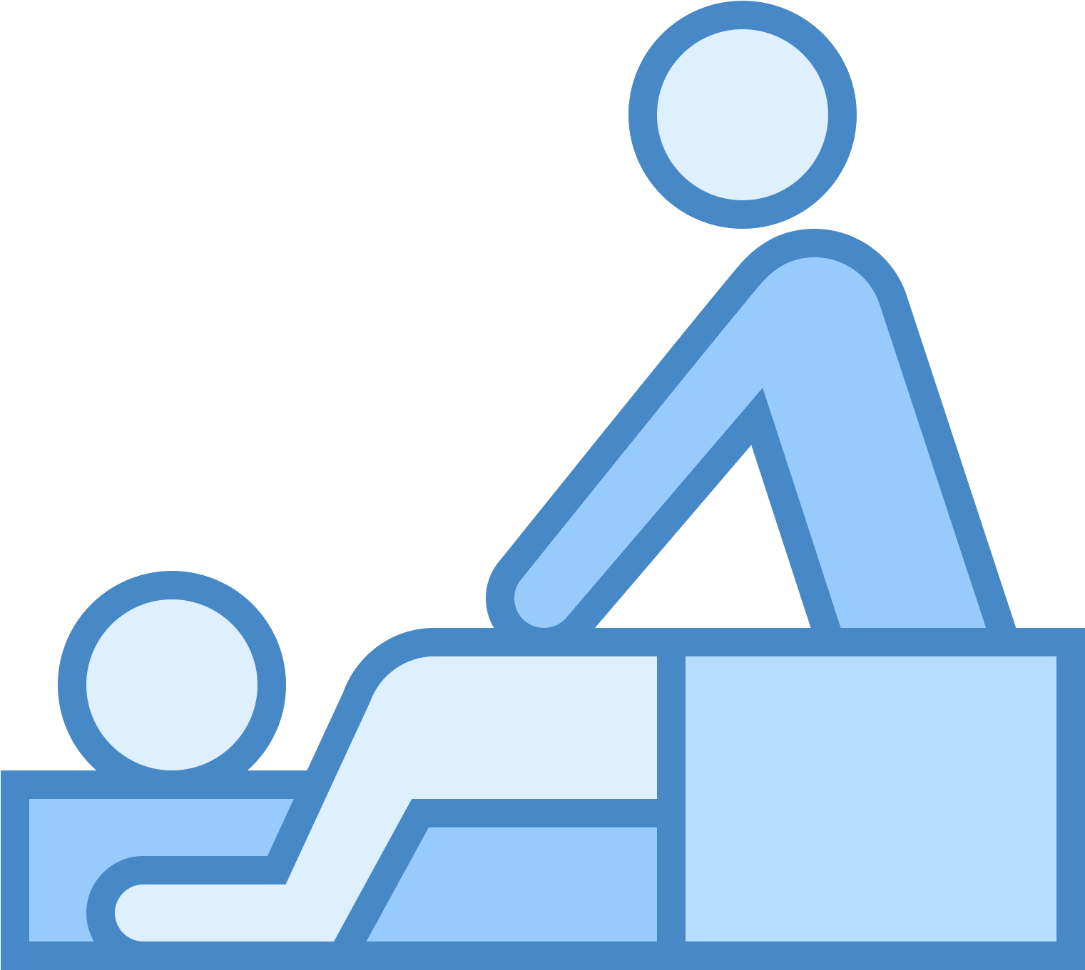 There Are Two People In The Image - Masaje Icono (1600x1600), Png Download