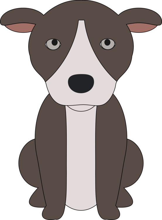 American Pit Bull Terrier Puppy Bulldog Drawing - Puppy Favicon (554x750), Png Download