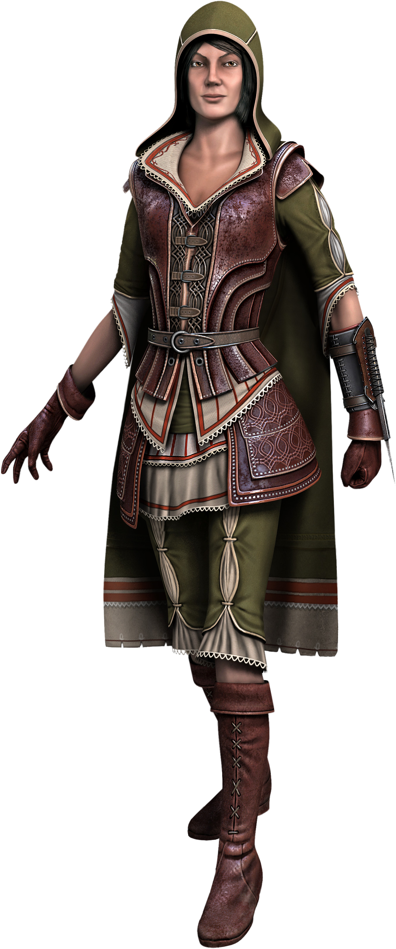 Smuggler - Assassin's Creed Brotherhood Multiplayer Charaktere (1470x3370), Png Download