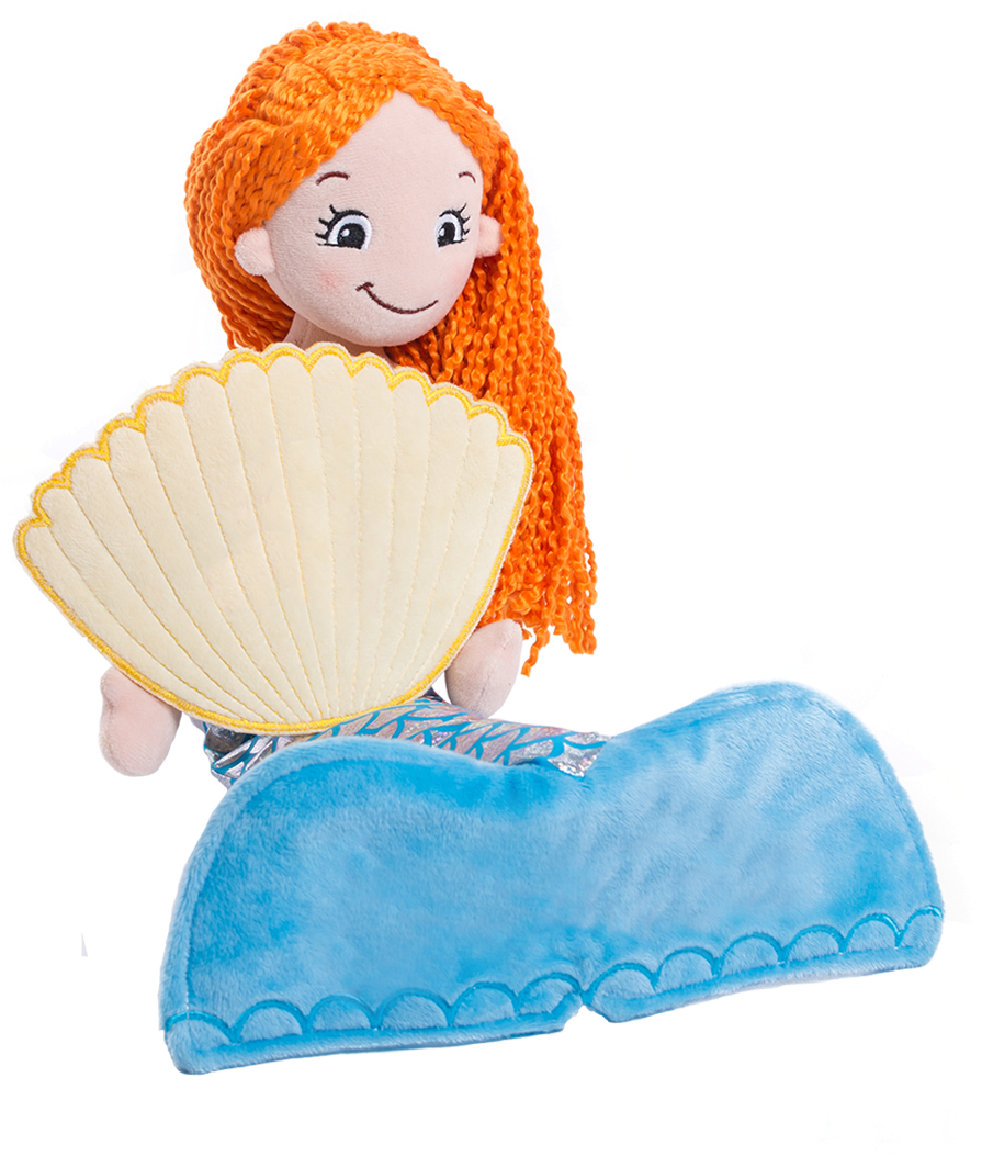Personalised Mermaid Rag Doll - Doll (900x1200), Png Download