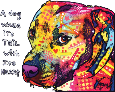 Gratitude Pitbull - Dean Russo Pitbull (400x400), Png Download