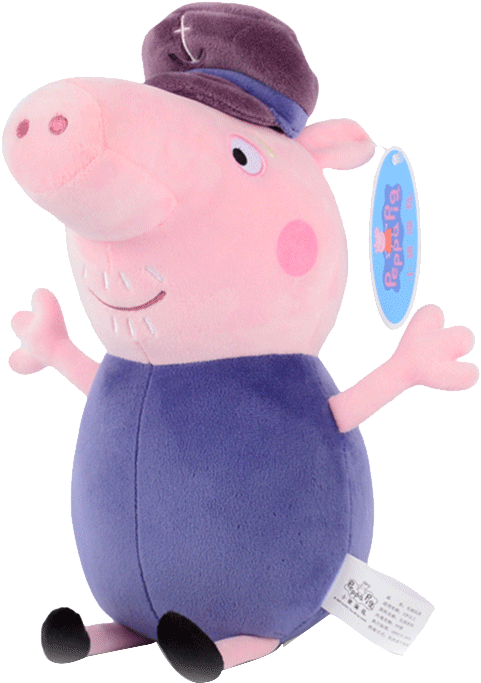 Pig Peggy Peppapig Plush Toys Genuine Pink Pig Little - Stuffed Toy (800x800), Png Download
