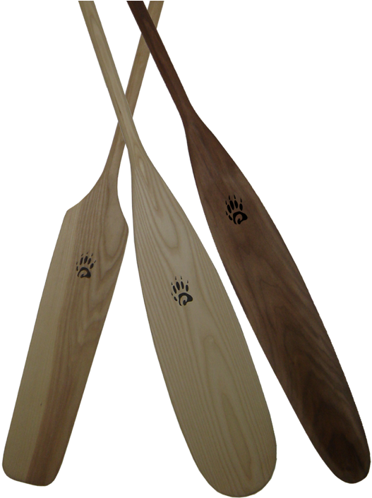 Wooden Canoe Paddles (713x737), Png Download