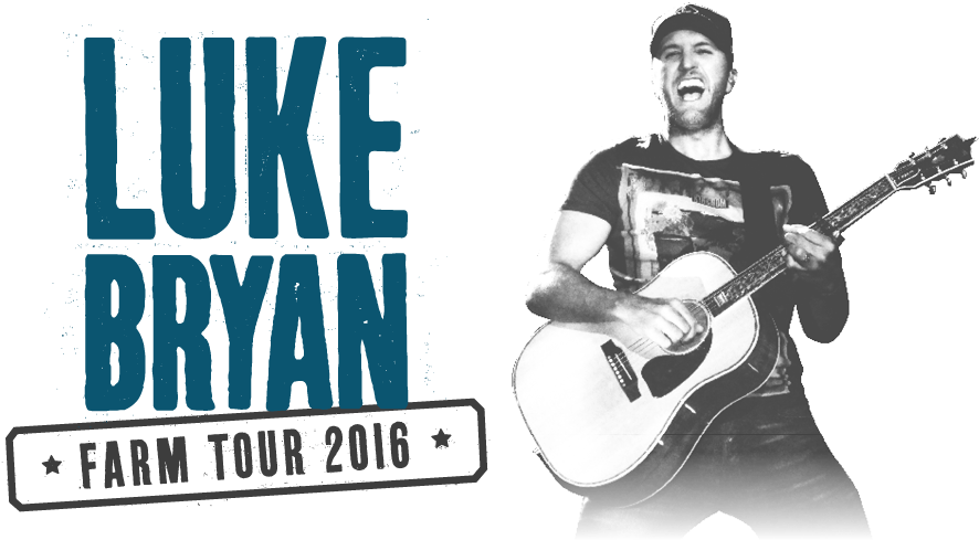 Luke Bryan Farm Tour - Luke Bryan Farm Tour 2016 Tickets (980x500), Png Download