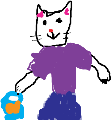 I'm Snowball, A Ragdoll Kitten - Illustration (910x470), Png Download
