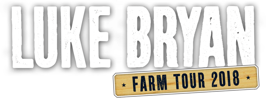 Luke Bryan Announces Line Up For Tenth Annual Farm - Luke Bryan Farm Tour 2018 (880x380), Png Download