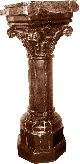 Sauniere's Baluster - Rennes-le-château (270x554), Png Download