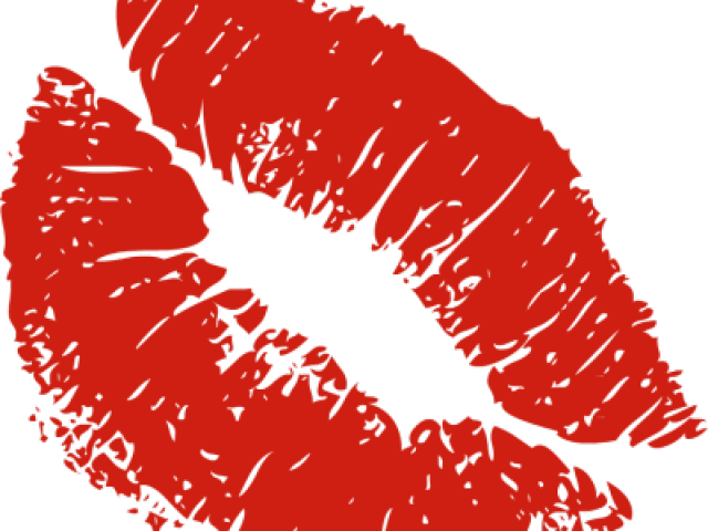 Kissing Clipart Full Lip - Spent All My College Money On Makeup Wristlet Wallet, (640x480), Png Download