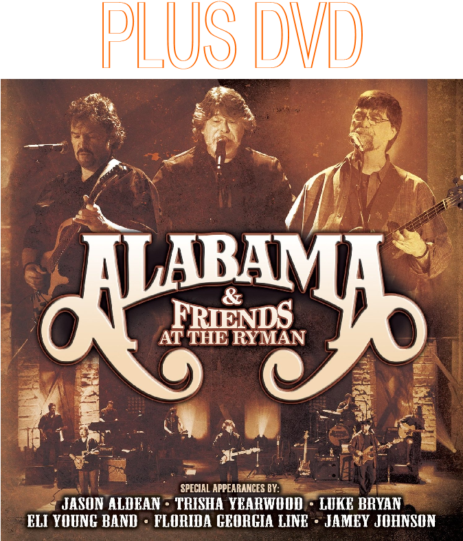 Alabama & Friends - At The Ryman (800x800), Png Download