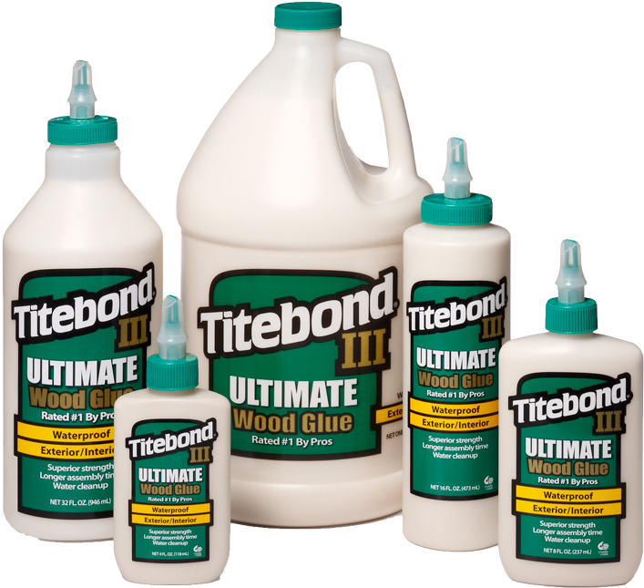 The Trusted Choice - Titebond 3 Iii Ultimate Wood Glue, 1 Gallon (1024x752), Png Download