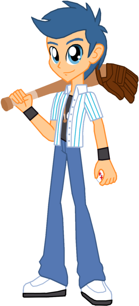 Ferrokiva, Baseball, Baseball Bat, Baseball Glove, - My Little Pony: Equestria Girls (774x1032), Png Download