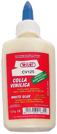 Pva / White Glue 125g - Bottle (335x475), Png Download