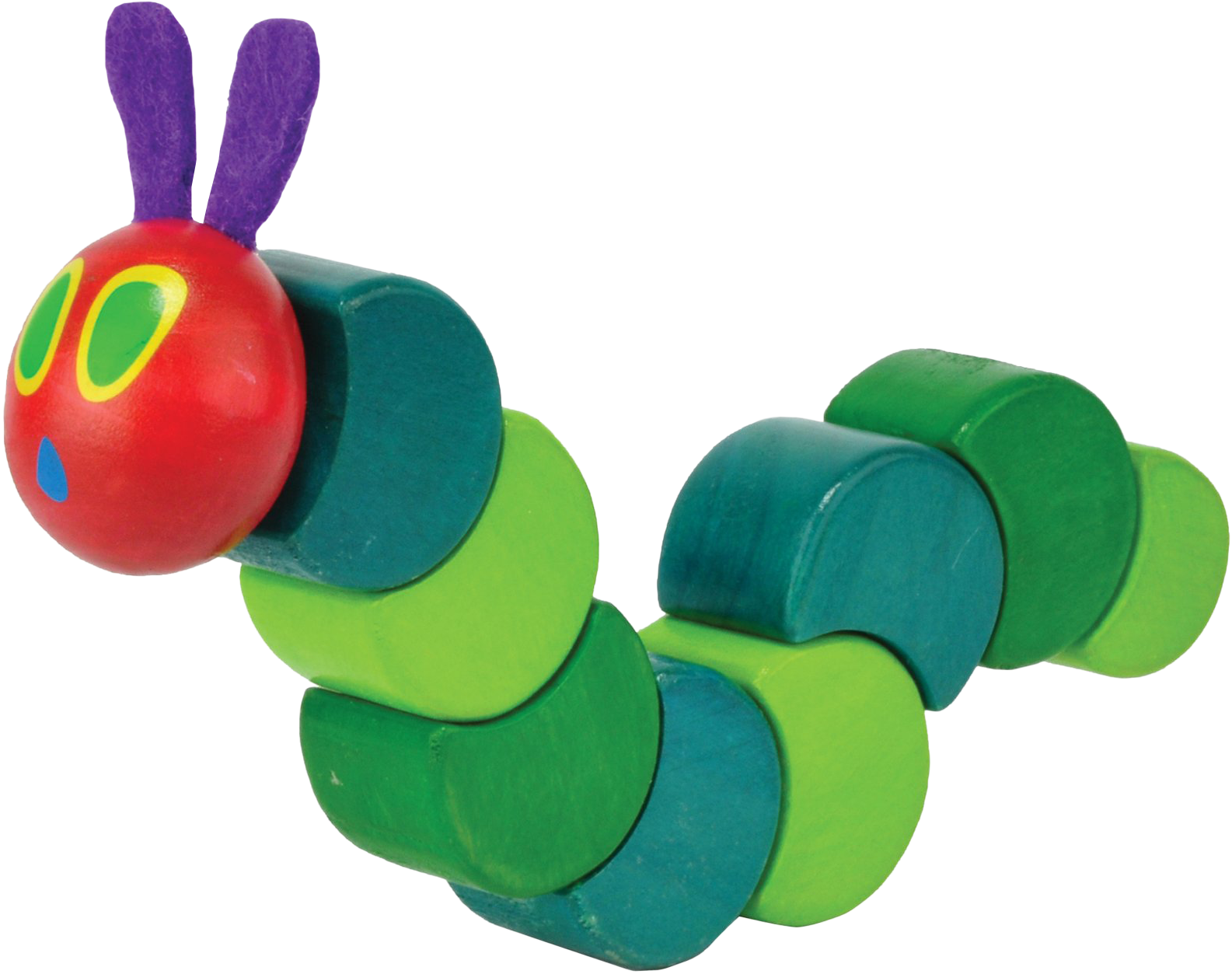 Very - Hungry Caterpillar Wood Grasp & Twist Toy (1585x1259), Png Download