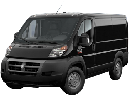 2018 Ram Promaster Cargo Van Low Roof 1500 4-door Fwd - Ram Trucks (750x350), Png Download