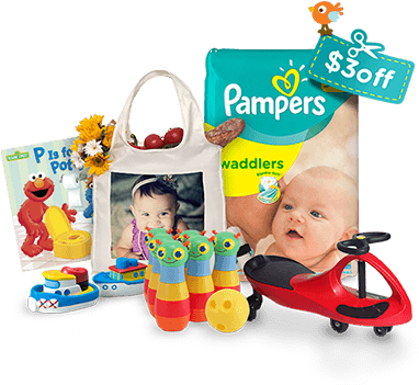 Free Baby Gear, Toys And More With Pampers Rewards - P Is For Potty By Random House 9780385383691 (board (434x353), Png Download