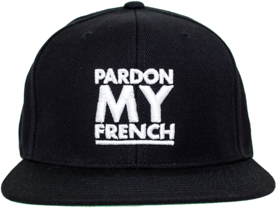 Pardon My French / Accessories - Pardon My French Mask (600x600), Png Download