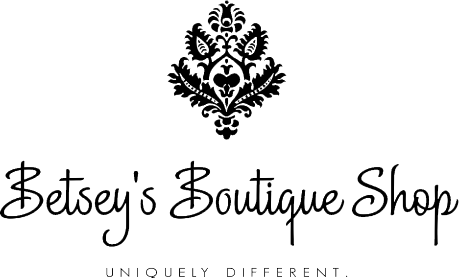 Betsey's Boutique Bw - Logo (937x568), Png Download