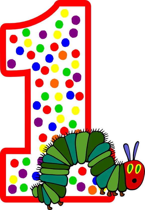 1st Birthday Hungry Caterpillar - Very Hungry Caterpillar (584x844), Png Download